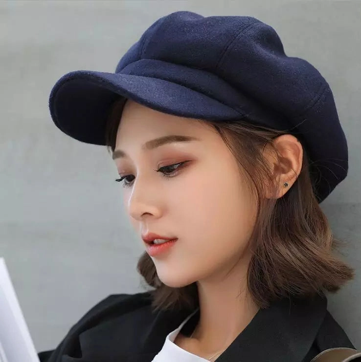Casquette Gavroche Coton Femme