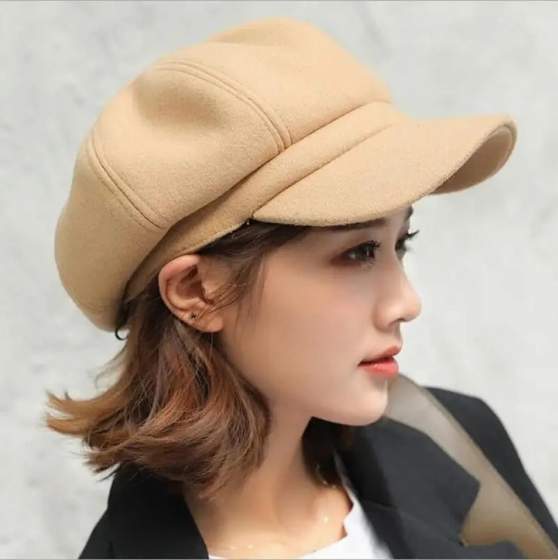 Casquette Gavroche Coton Femme