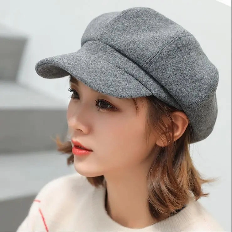 Casquette Gavroche Coton Femme