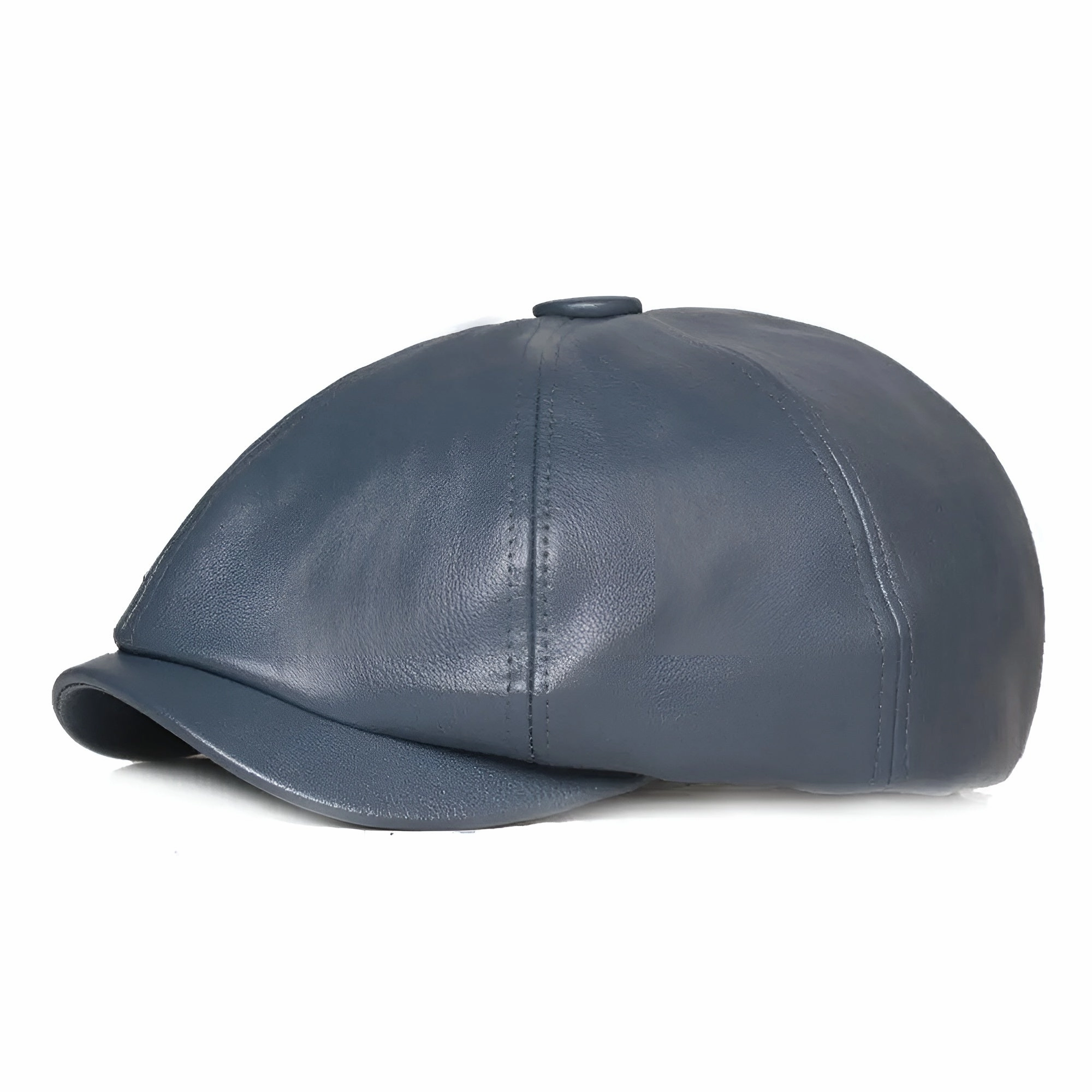 Casquette Gavroche Cuir Authentique