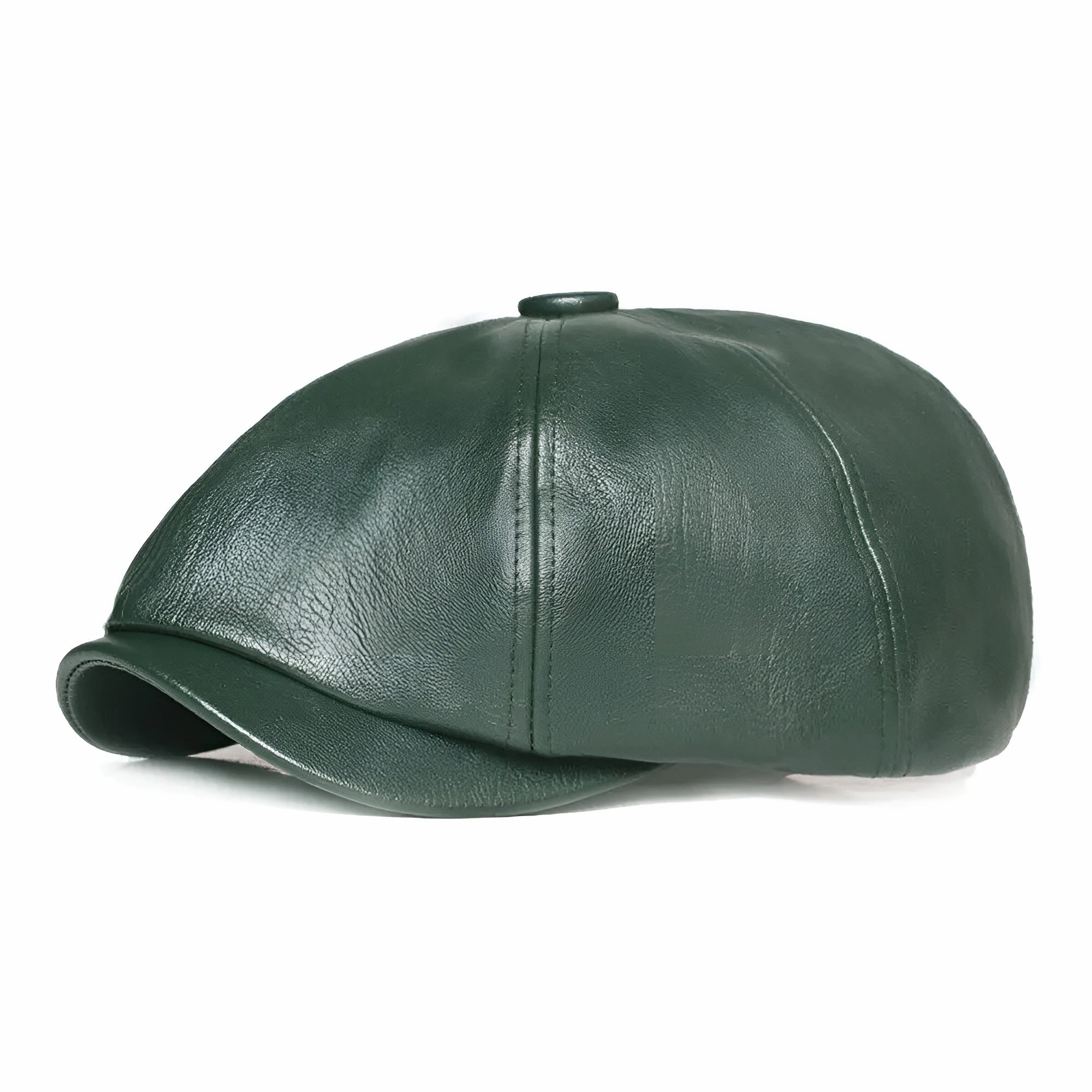 Casquette Gavroche Cuir Authentique