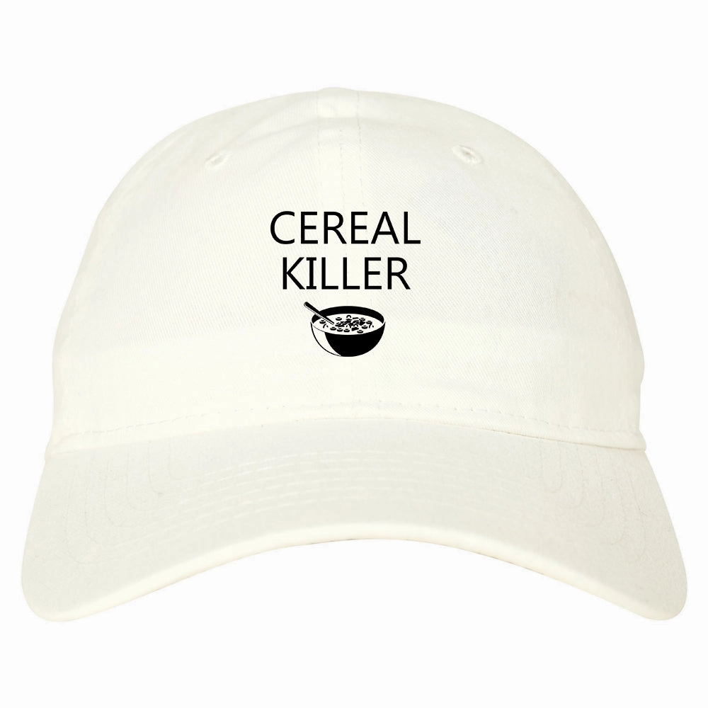 Cereal Killer Funny Halloween Mens Dad Hat