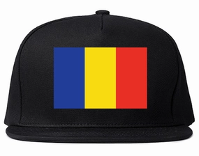 Chad Flag Country Printed Snapback Hat Cap
