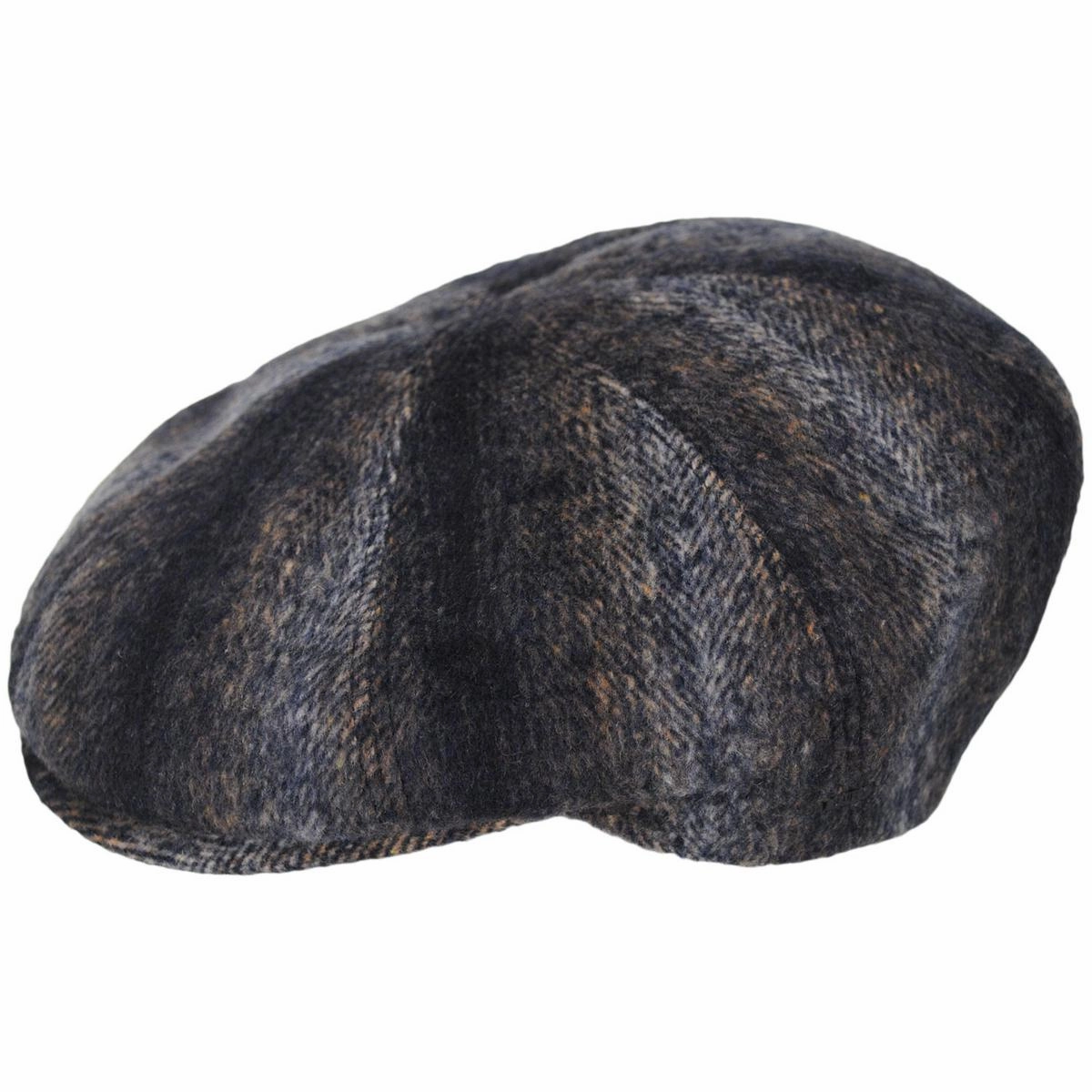 Chadwick Striped Newsboy Cap