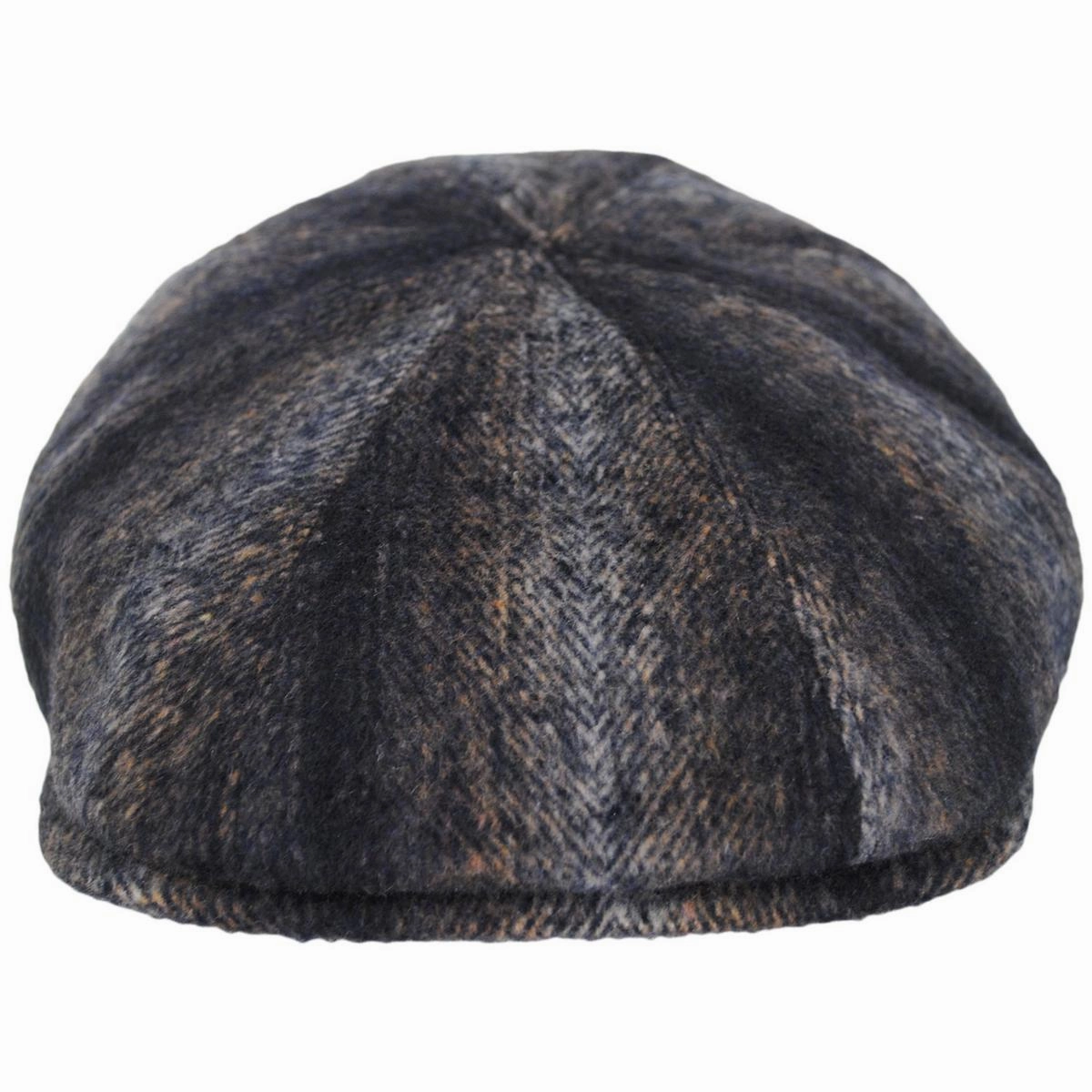 Chadwick Striped Newsboy Cap
