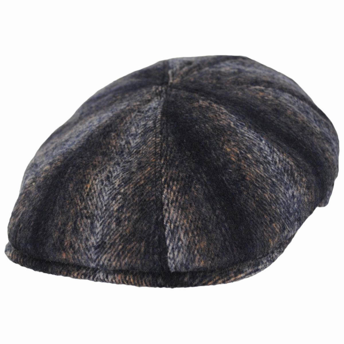 Chadwick Striped Newsboy Cap