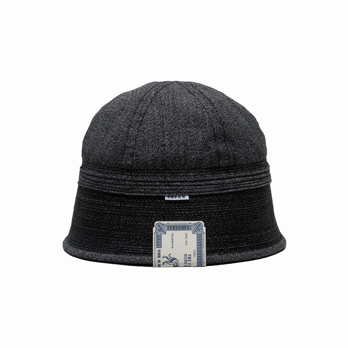 CHAMBRAY SAILOR HAT - Black
