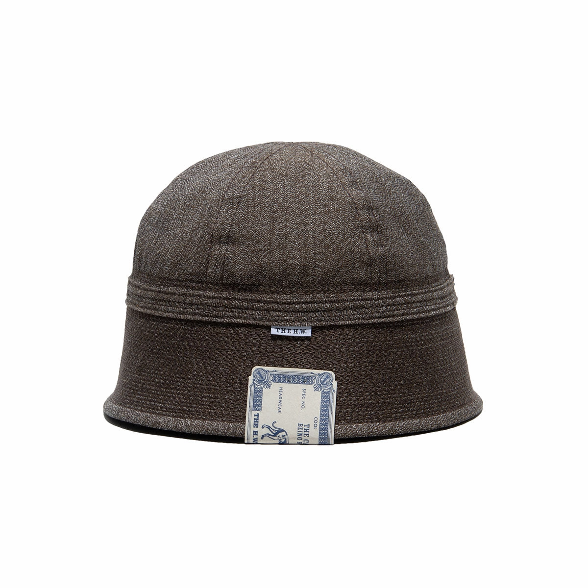 CHAMBRAY SAILOR HAT - Brown