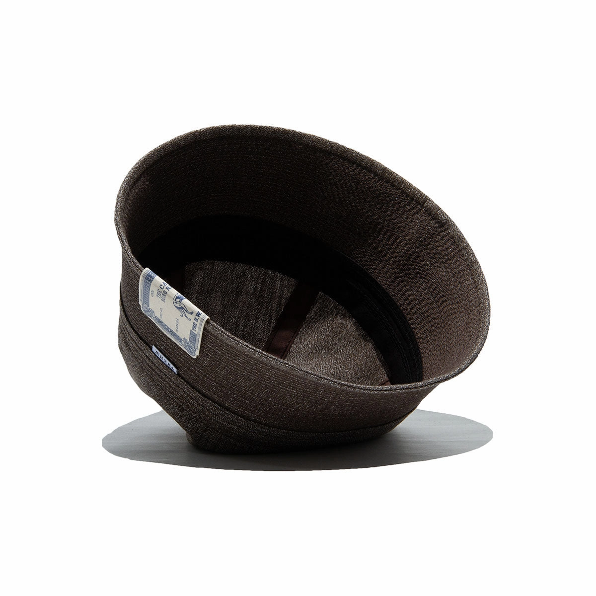 CHAMBRAY SAILOR HAT - Brown