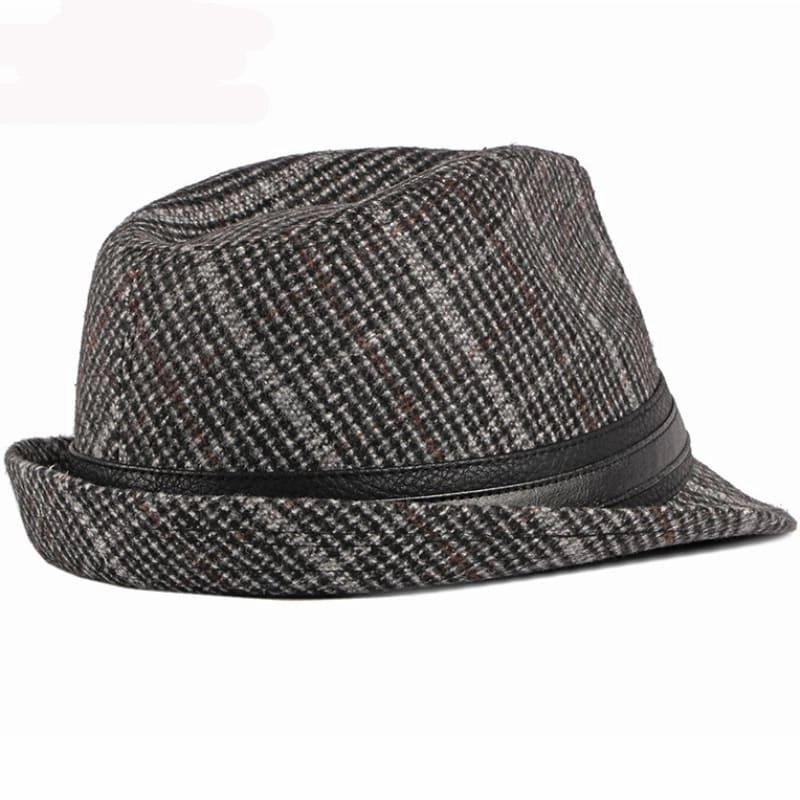 Charles Plaid Trilby Hat