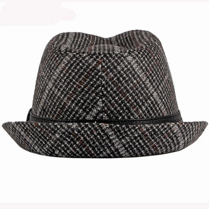 Charles Plaid Trilby Hat