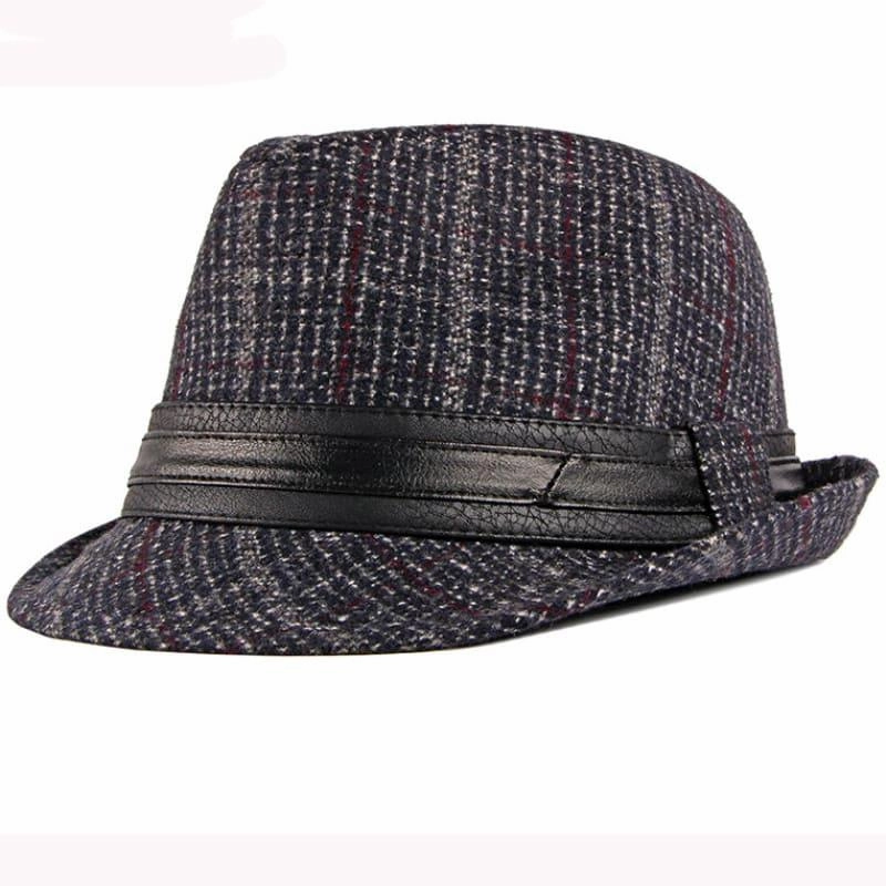 Charles Plaid Trilby Hat