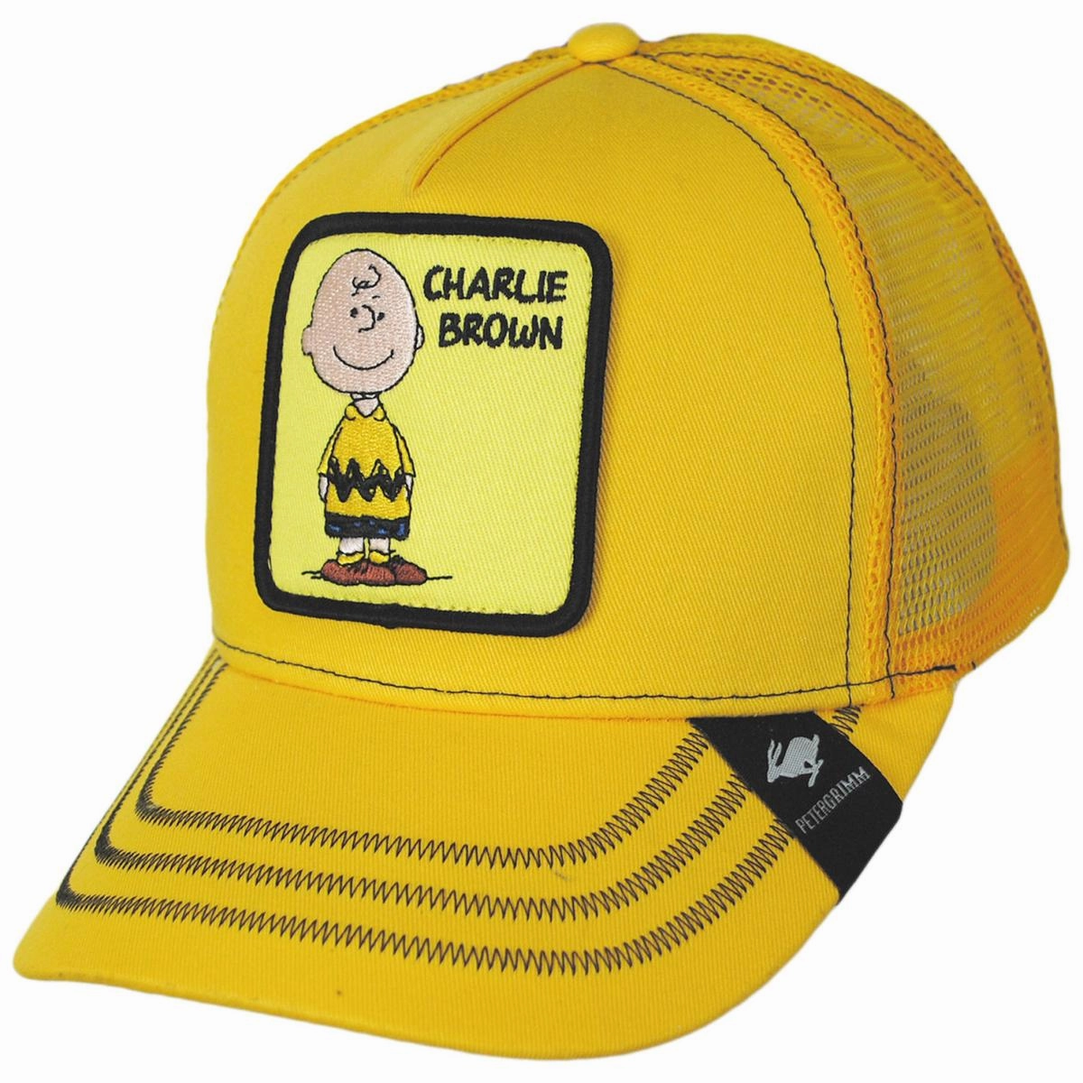 Charlie Mesh Trucker Snapback Baseball Cap