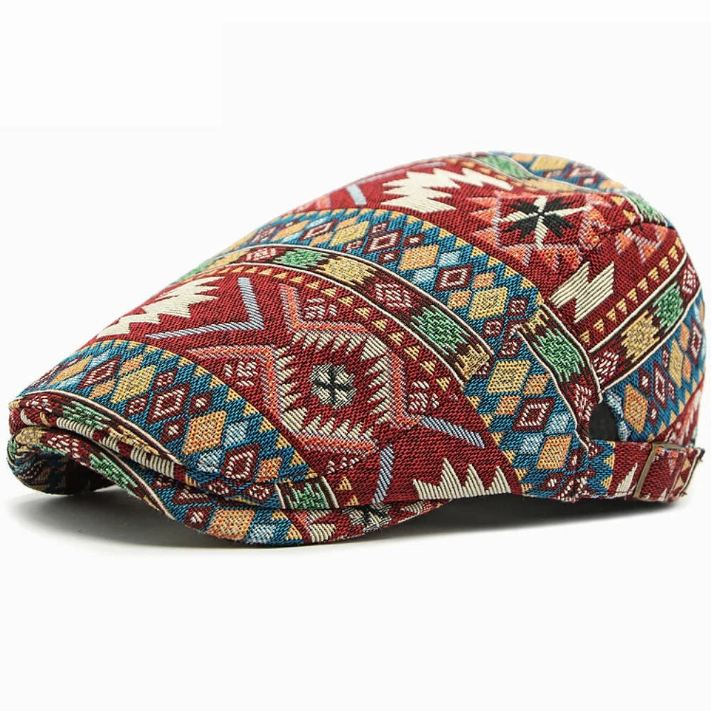 Chepstow Boho Flat Cap