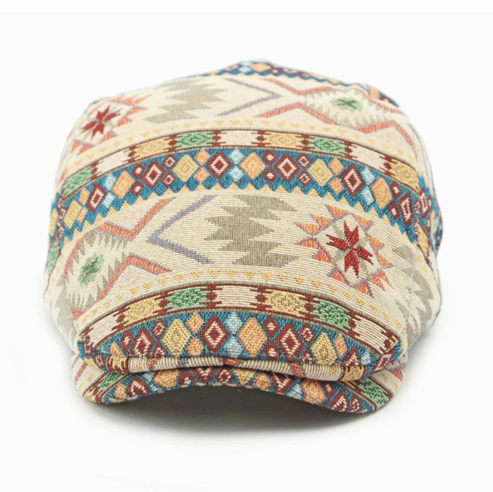 Chepstow Boho Flat Cap