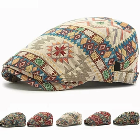 Chepstow Boho Flat Cap