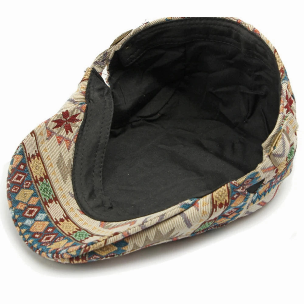 Chepstow Boho Flat Cap