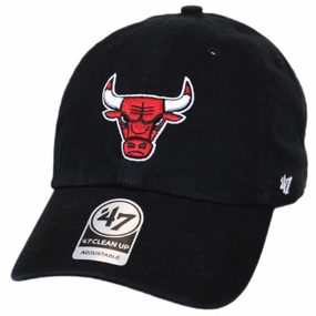 Chicago Bulls NBA Clean Up Strapback Baseball Cap Dad Hat