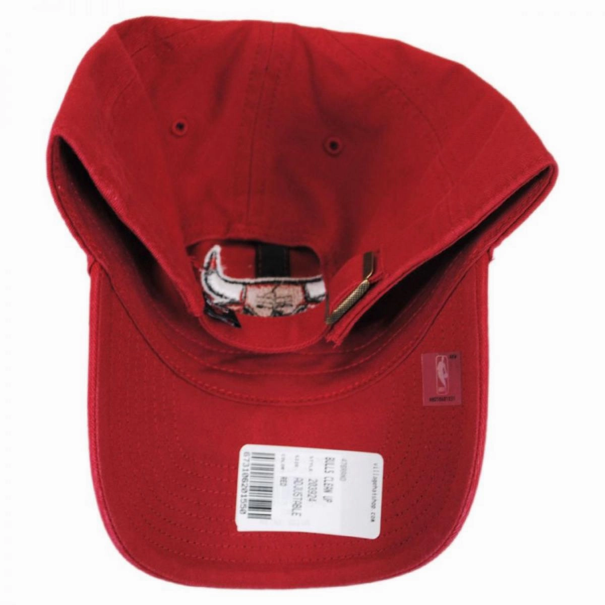 Chicago Bulls NBA Clean Up Strapback Baseball Cap Dad Hat