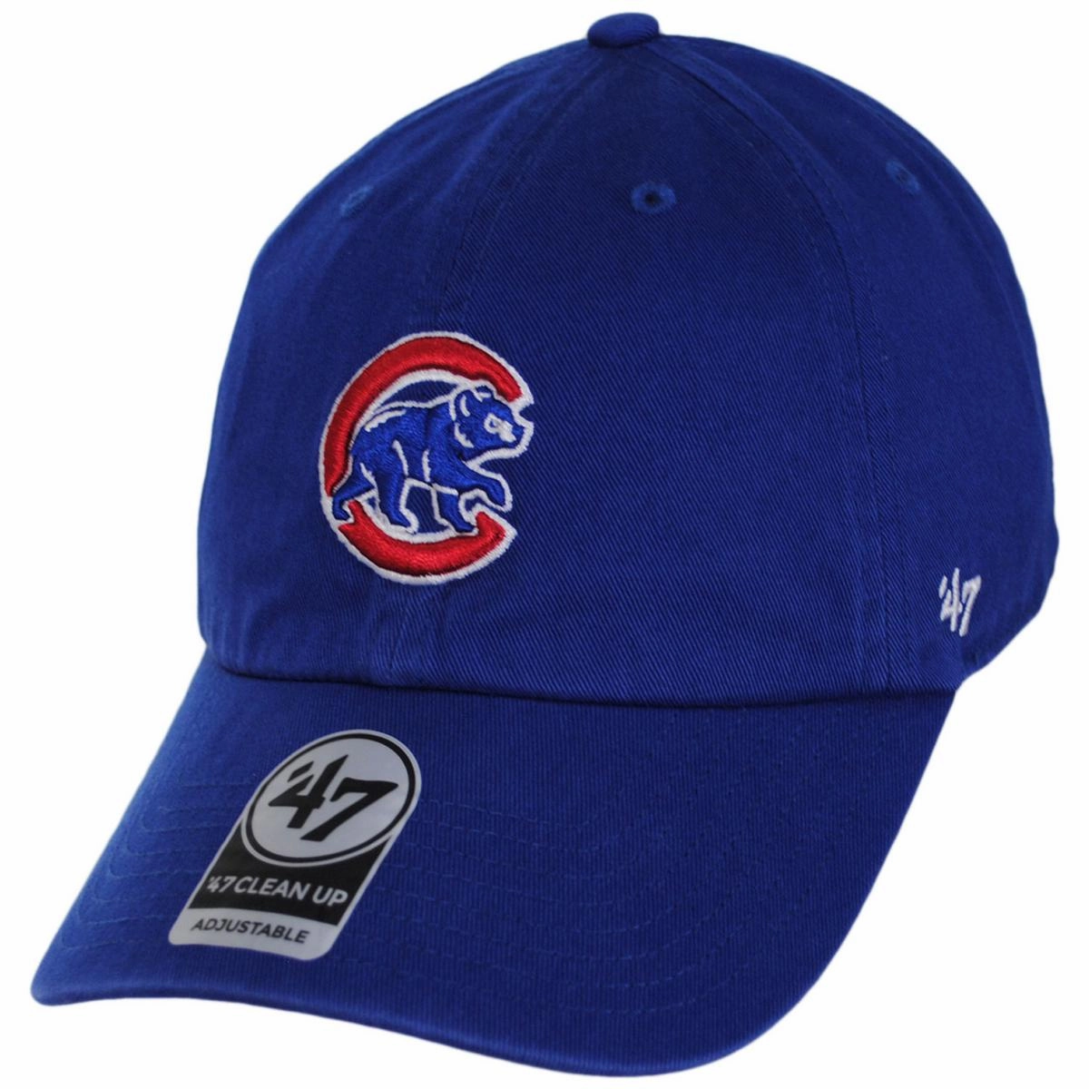 Chicago Cubs MLB Clean Up Strapback Baseball Cap Dad Hat