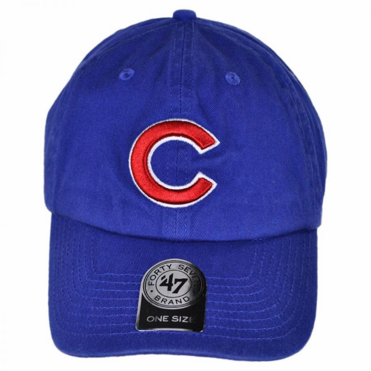 Chicago Cubs MLB Clean Up Strapback Baseball Cap Dad Hat
