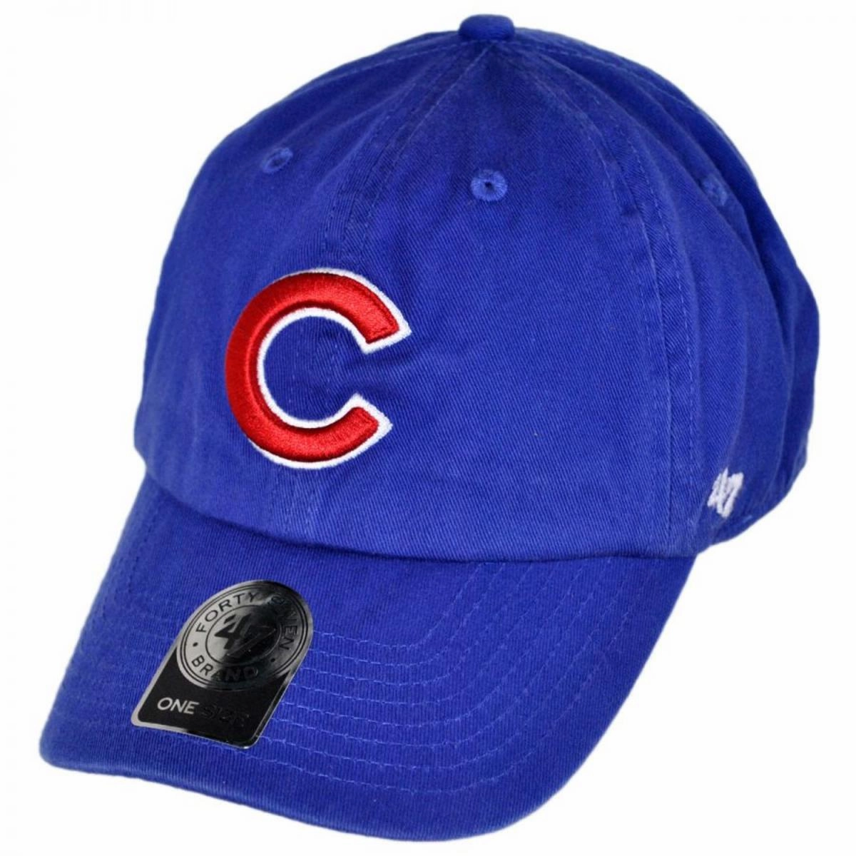 Chicago Cubs MLB Clean Up Strapback Baseball Cap Dad Hat