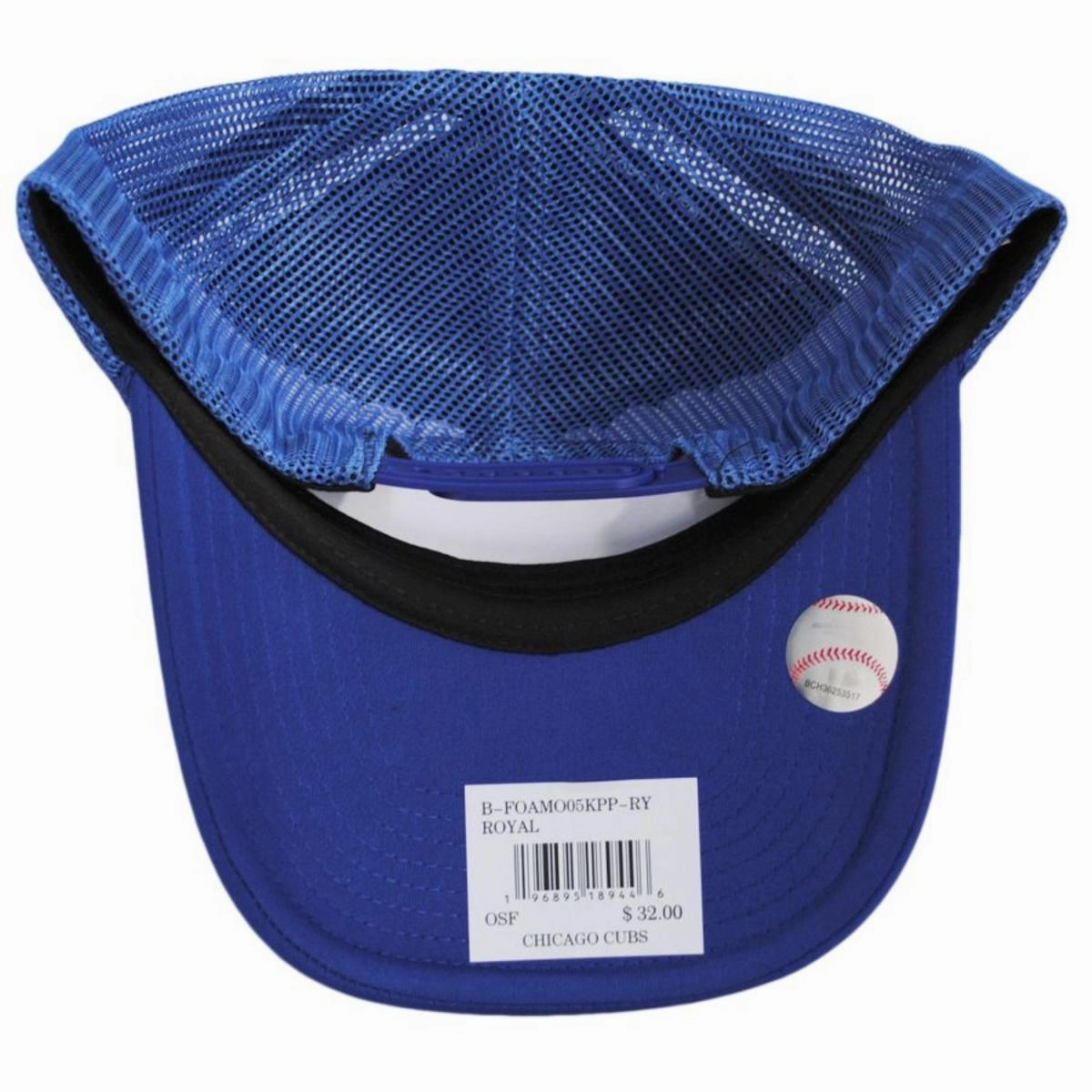 Chicago Cubs MLB Foam Mesh Trucker Snapback Baseball Cap