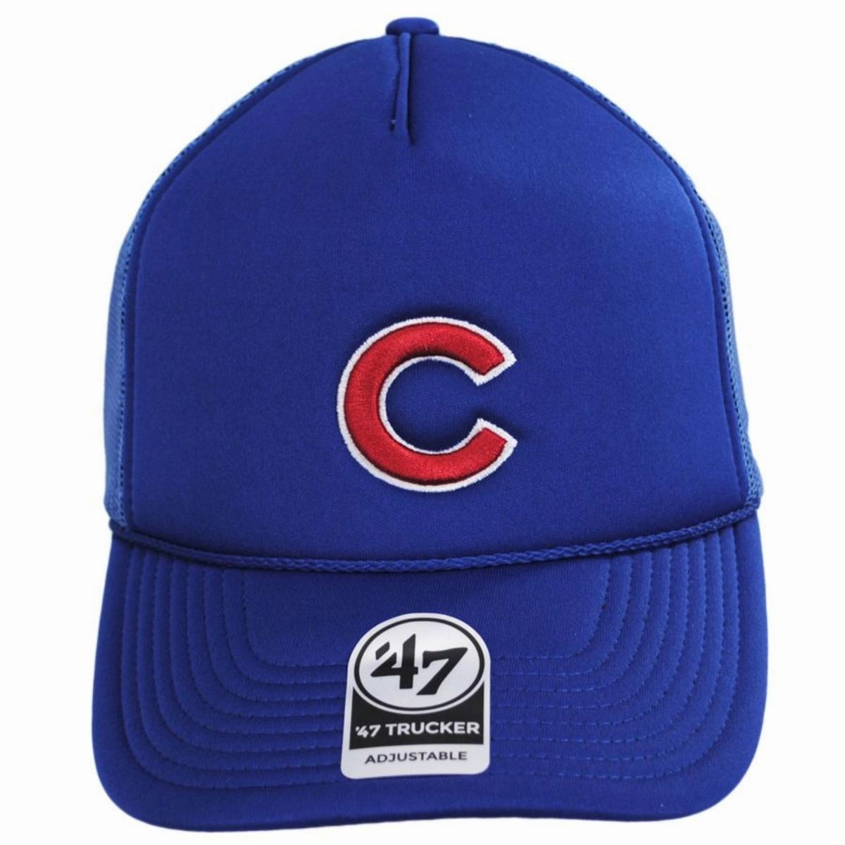 Chicago Cubs MLB Foam Mesh Trucker Snapback Baseball Cap