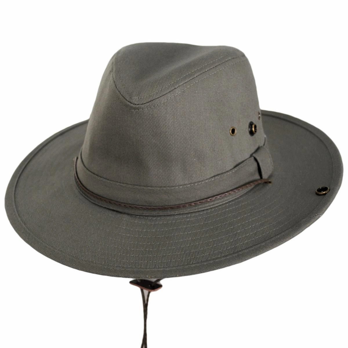 Chin Cord Cotton Aussie Hat