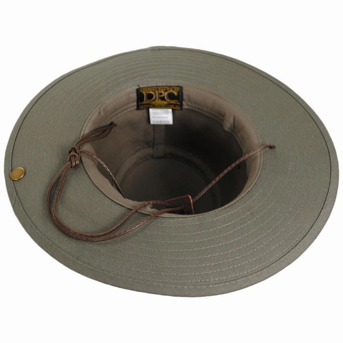 Chin Cord Cotton Aussie Hat