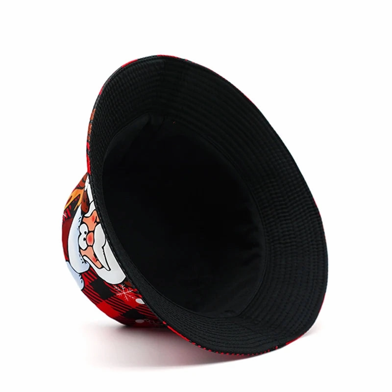Christmas Santa Claus Reversible Bucket Hat