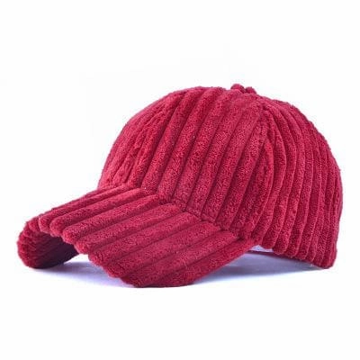 Chunky Corduroy Baseball Cap