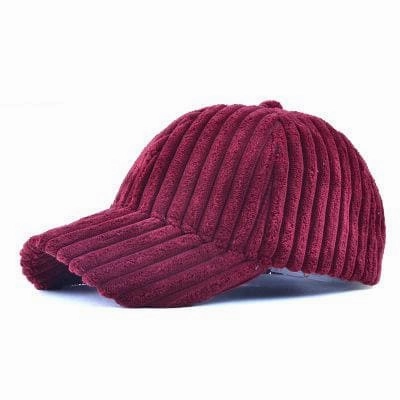 Chunky Corduroy Baseball Cap