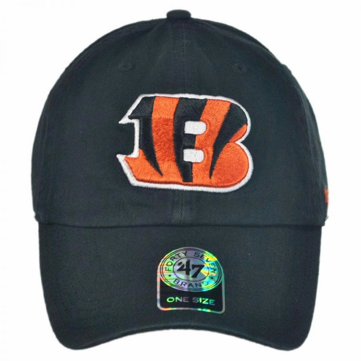 Cincinnati Bengals NFL Clean Up Strapback Baseball Cap Dad Hat