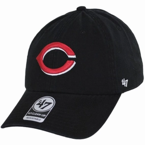 Cincinnati Reds MLB Clean Up Strapback Baseball Cap Dad Hat