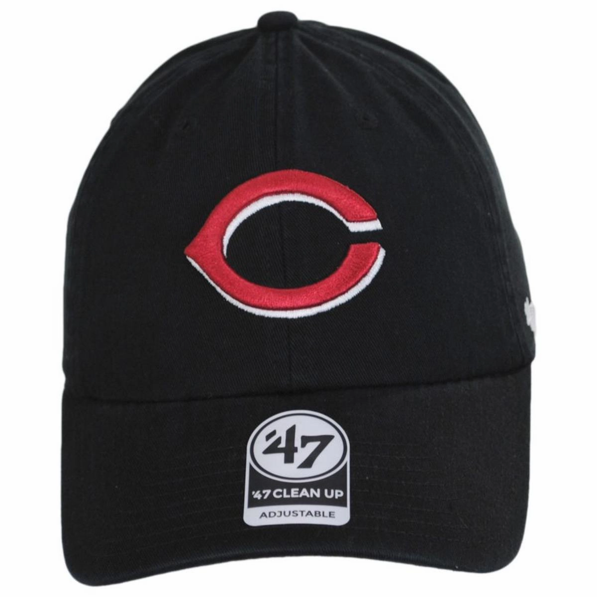 Cincinnati Reds MLB Clean Up Strapback Baseball Cap Dad Hat