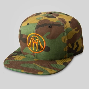 Circle Logo Snapback - Camo