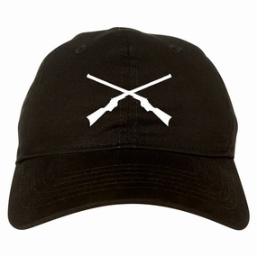 Civil War Guns Crossed Mens Dad Hat Baseball Cap