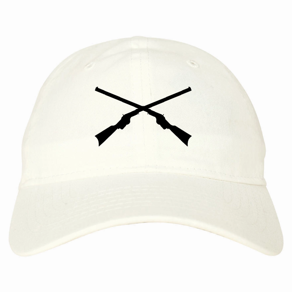 Civil War Guns Crossed Mens Dad Hat Baseball Cap