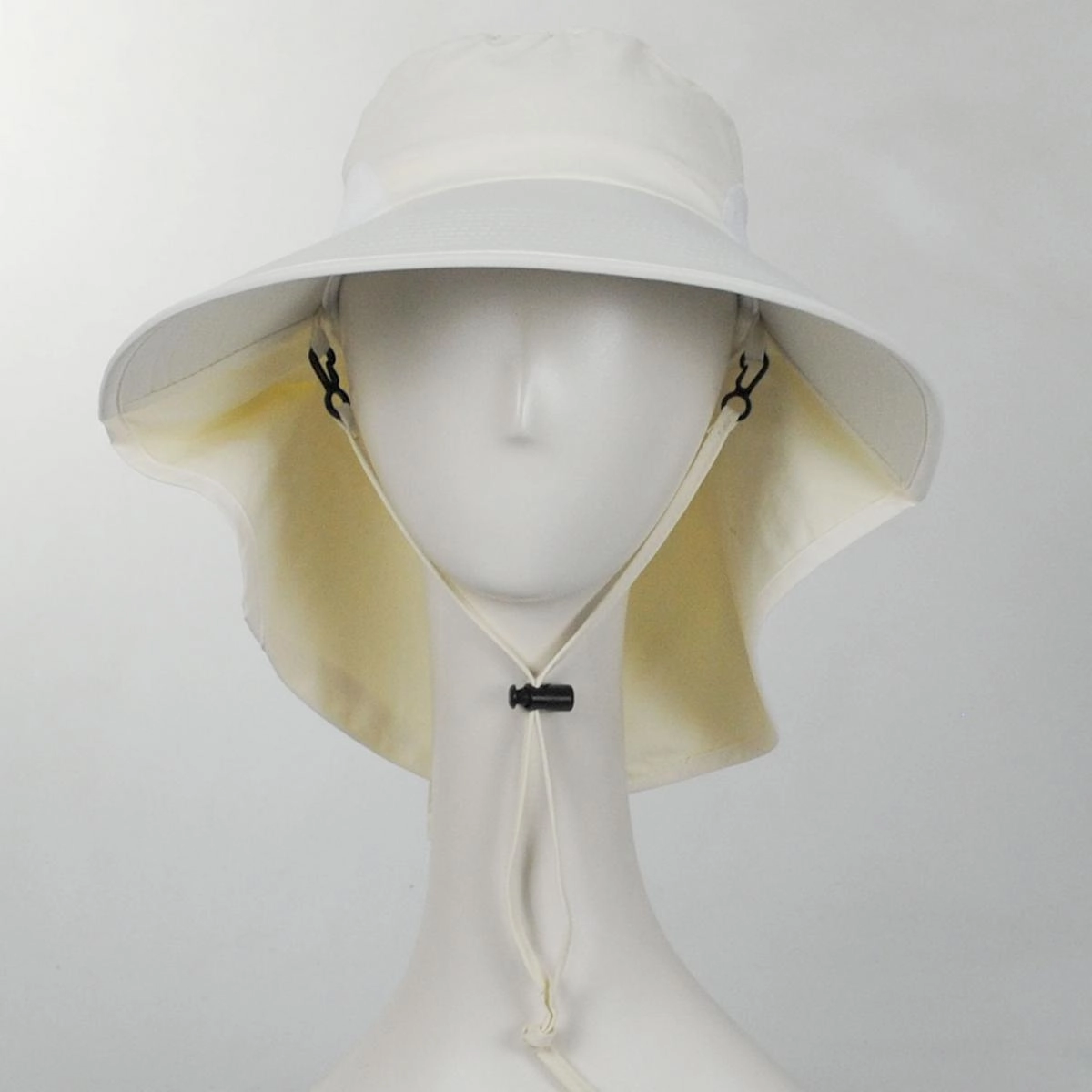 CLARICE NYLON TRAIL HAT WITH BOW