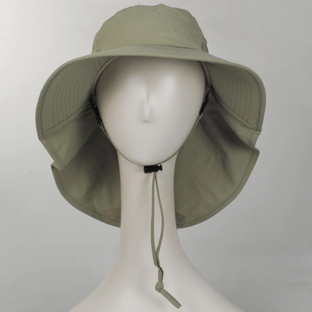 CLARICE NYLON TRAIL HAT WITH BOW