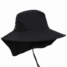 CLARICE NYLON TRAIL HAT WITH BOW