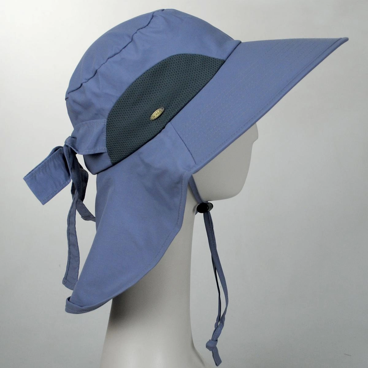 CLARICE NYLON TRAIL HAT WITH BOW