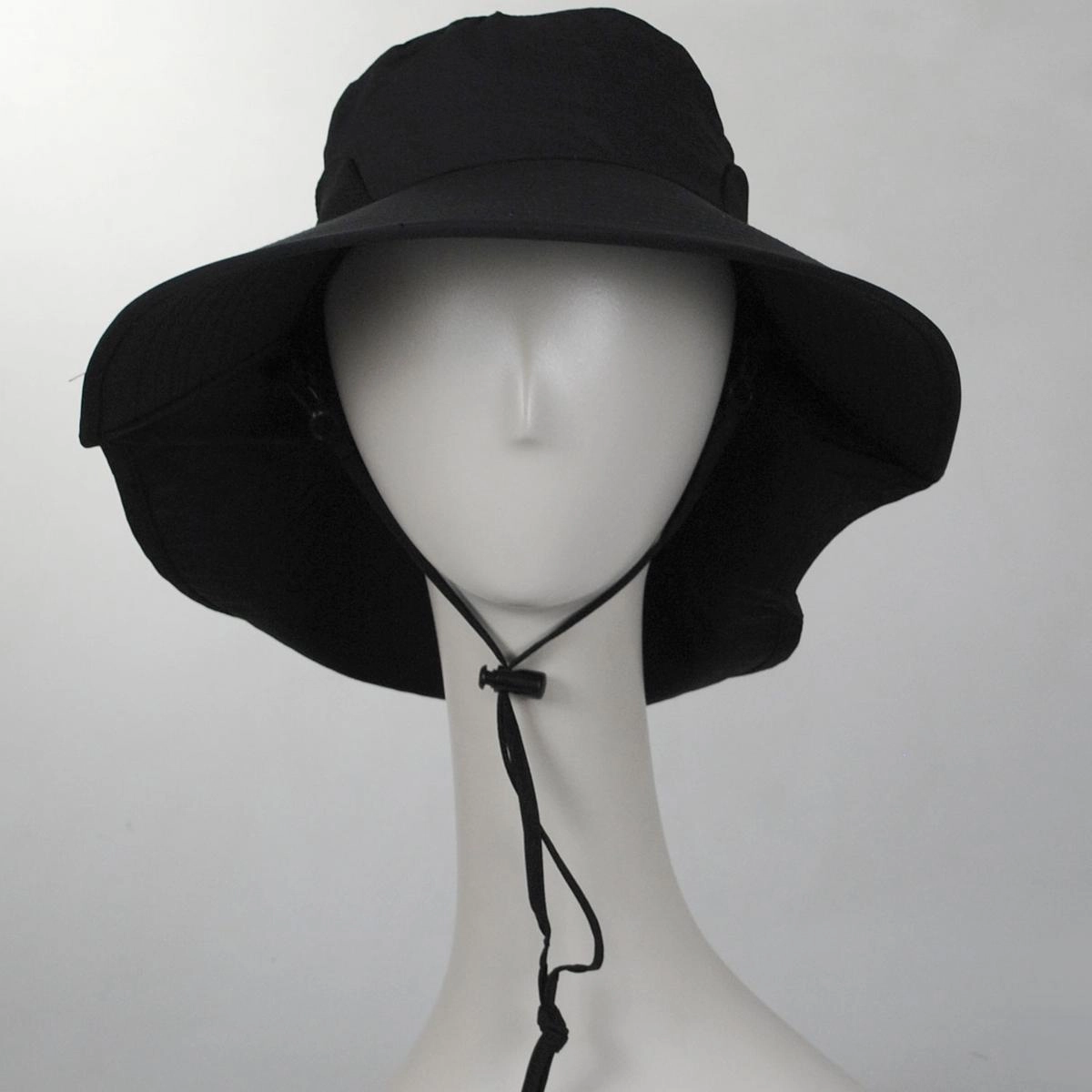CLARICE NYLON TRAIL HAT WITH BOW