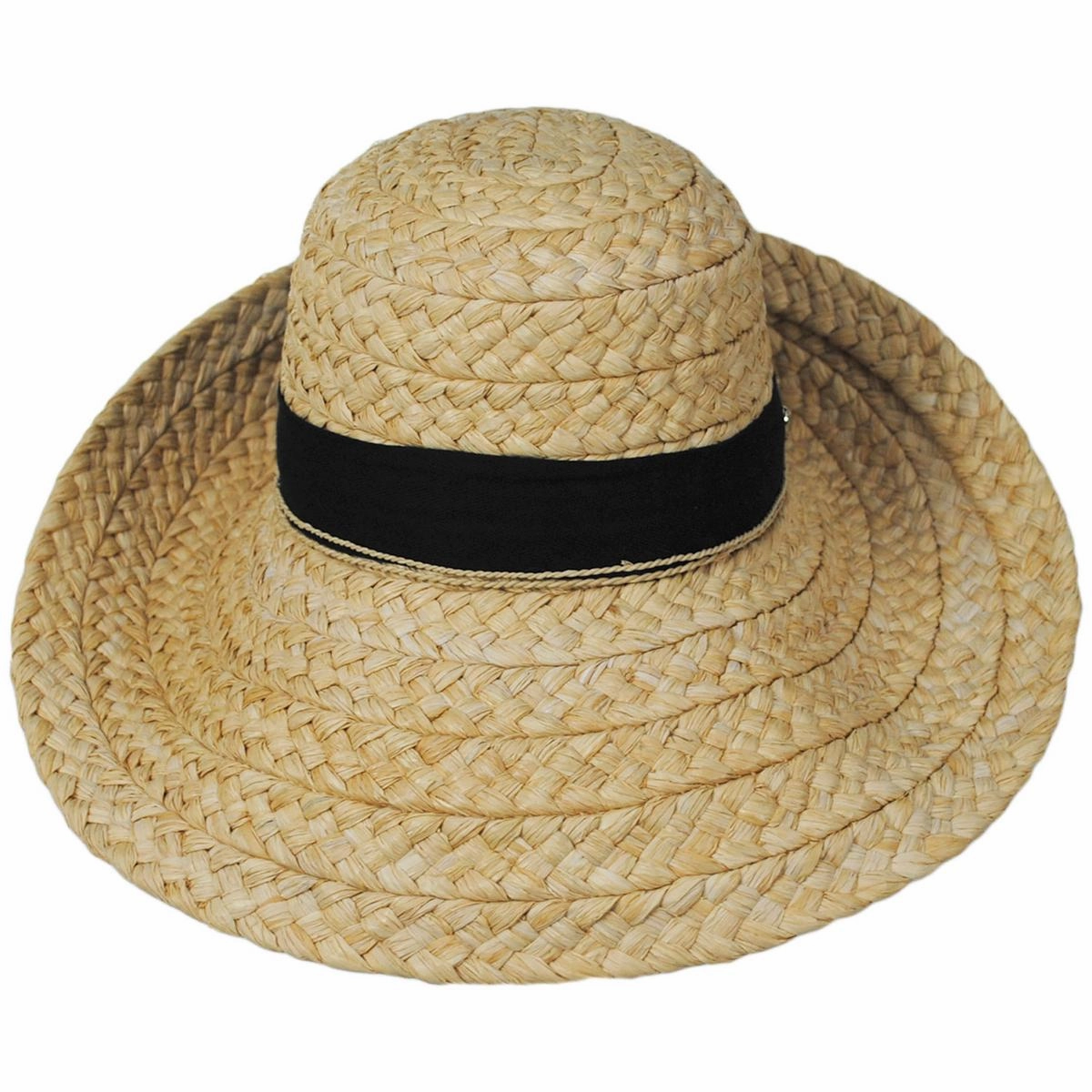 Classic 5 Raffia Wide Braid Sun Hat