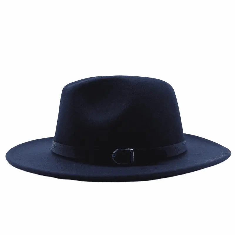 Classic Plain Felt Fedora Hat