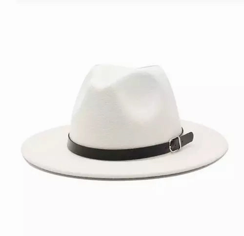 Classic Plain Felt Fedora Hat