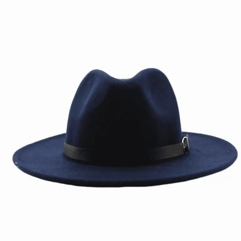 Classic Plain Felt Fedora Hat