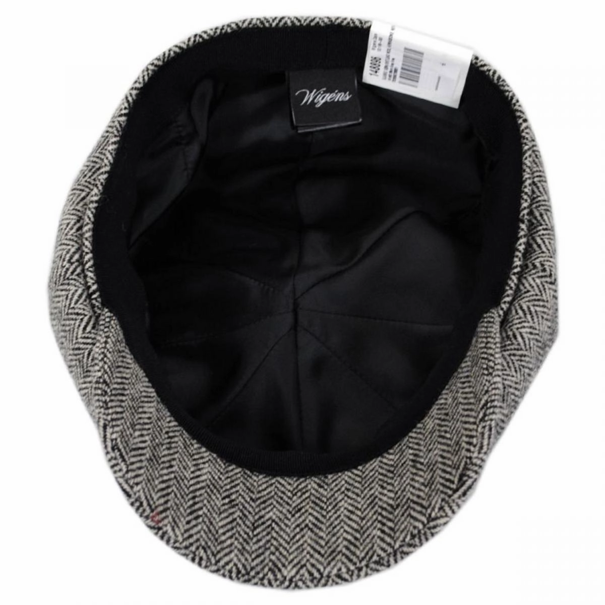 Classic Shetland Wool Herringbone Newsboy Cap