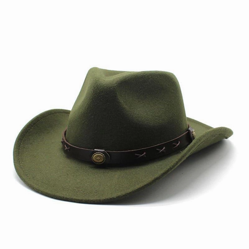 Clay Western Wool Cowboy Hat
